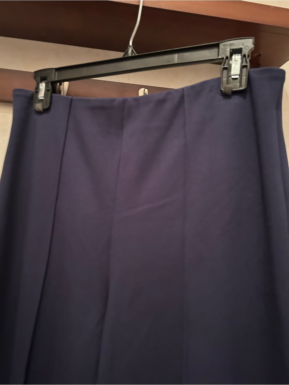 Classic and comfy! Rag & Bone irona Ponte cropped wide leg pants in navy size m - Picture 3 of 6